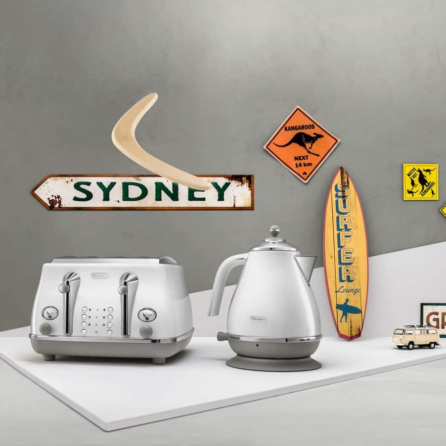 KBOC2001.W-2 De'Longhi Icona Capitals Sidney White KBOC2001.W product photograph