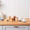 De'Longhi Porcelain cappuccino cups, 270 ml, set of 2 DLSC309 product photograph