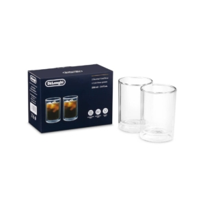 De'Longhi Double wall cold brew glasses, 220 ml, set of 2 DLSC324 product photograph