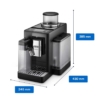 De'Longhi Rivelia LatteCrema, Onyx Black EXAM440.55.B product photograph