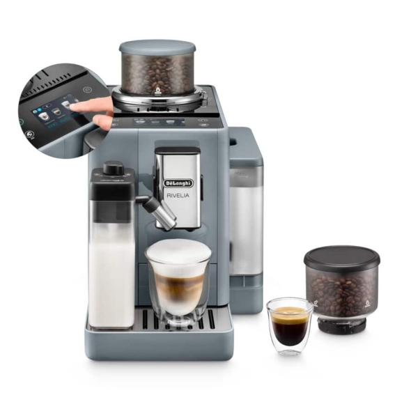 De'Longhi Rivelia LatteCrema, Pebble Grey EXAM440.55.G product photograph
