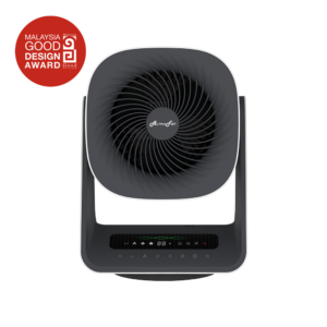 AIR PURIFIER FAN APF 1S Matt White official product photograph