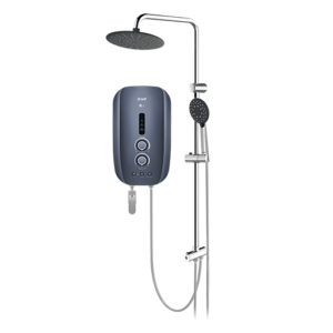 AS-2i RainShower Metal Black official product photograph