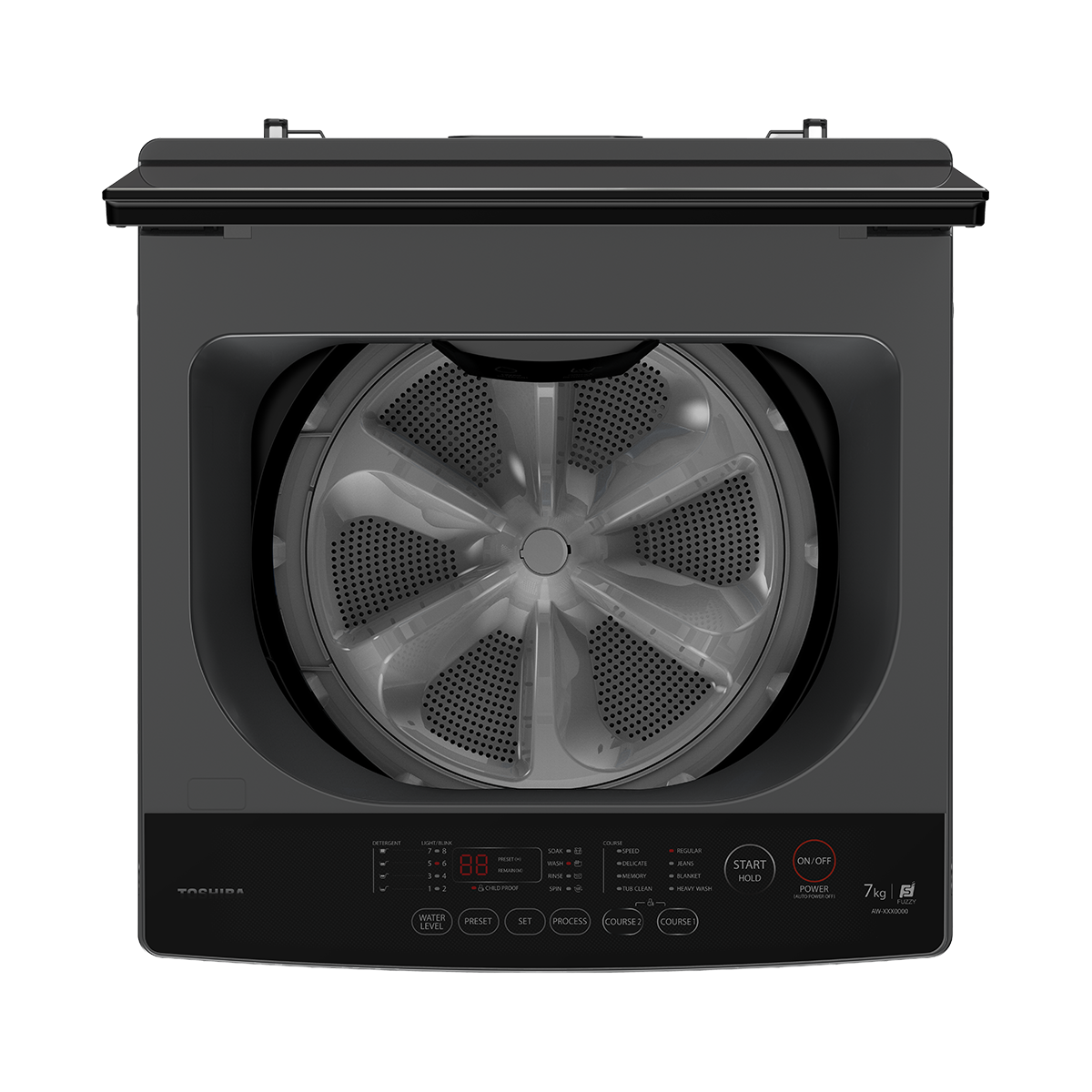 Toshiba 8.0 Kg Top Load Washer AW-M901BM(SG) Toshiba 8.0 Kg Top Load Washer AW-M901BM(SG)