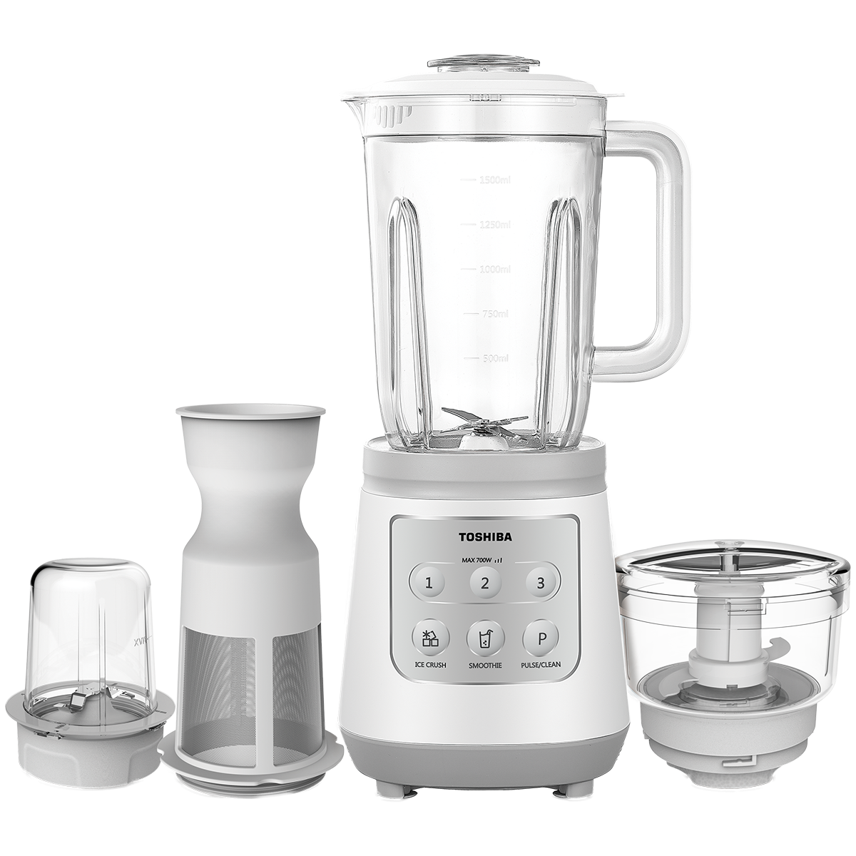 Toshiba 700W Multifunction Blender BL-70PR2NMY Toshiba 700W Multifunction Blender BL-70PR2NMY