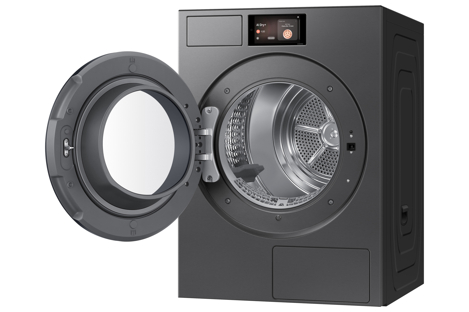 DV90F17CDSFQ-official-04 Samsung DV90F17CDSFQ official product photograph 4
