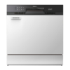 Toshiba 8 Place Settings 72°C Hi Temp Hygiene Cycle with Turbo Heat Drying Table Top Dishwasher DW-08T3(S)-MY