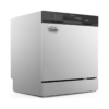 Toshiba 8 Place Settings 72°C Hi Temp Hygiene Cycle with Turbo Heat Drying Table Top Dishwasher DW-08T3(S)-MY