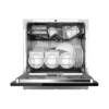 Toshiba 8 Place Settings 72°C Hi Temp Hygiene Cycle with Turbo Heat Drying Table Top Dishwasher DW-08T3(S)-MY