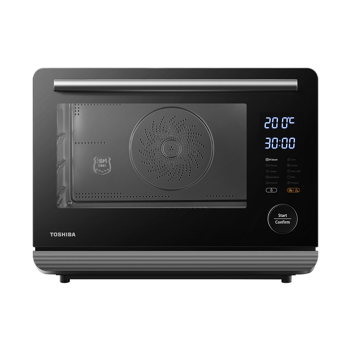 Toshiba 30L 1800W Superheated Steam Steam Oven MS5-STR30SFZ(BK) Toshiba 30L 1800W Superheated Steam Steam Oven MS5-STR30SFZ(BK)