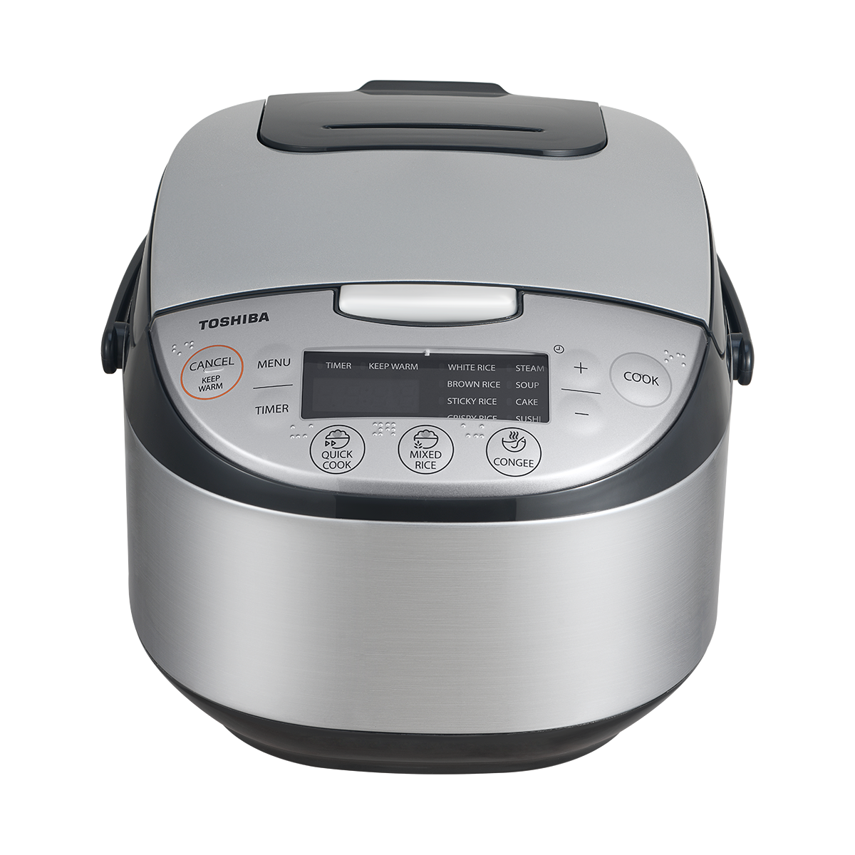 Toshiba 1.0L Digital Rice Cooker RC-10DR1TMY(S) Toshiba 1.0L Digital Rice Cooker RC-10DR1TMY(S)