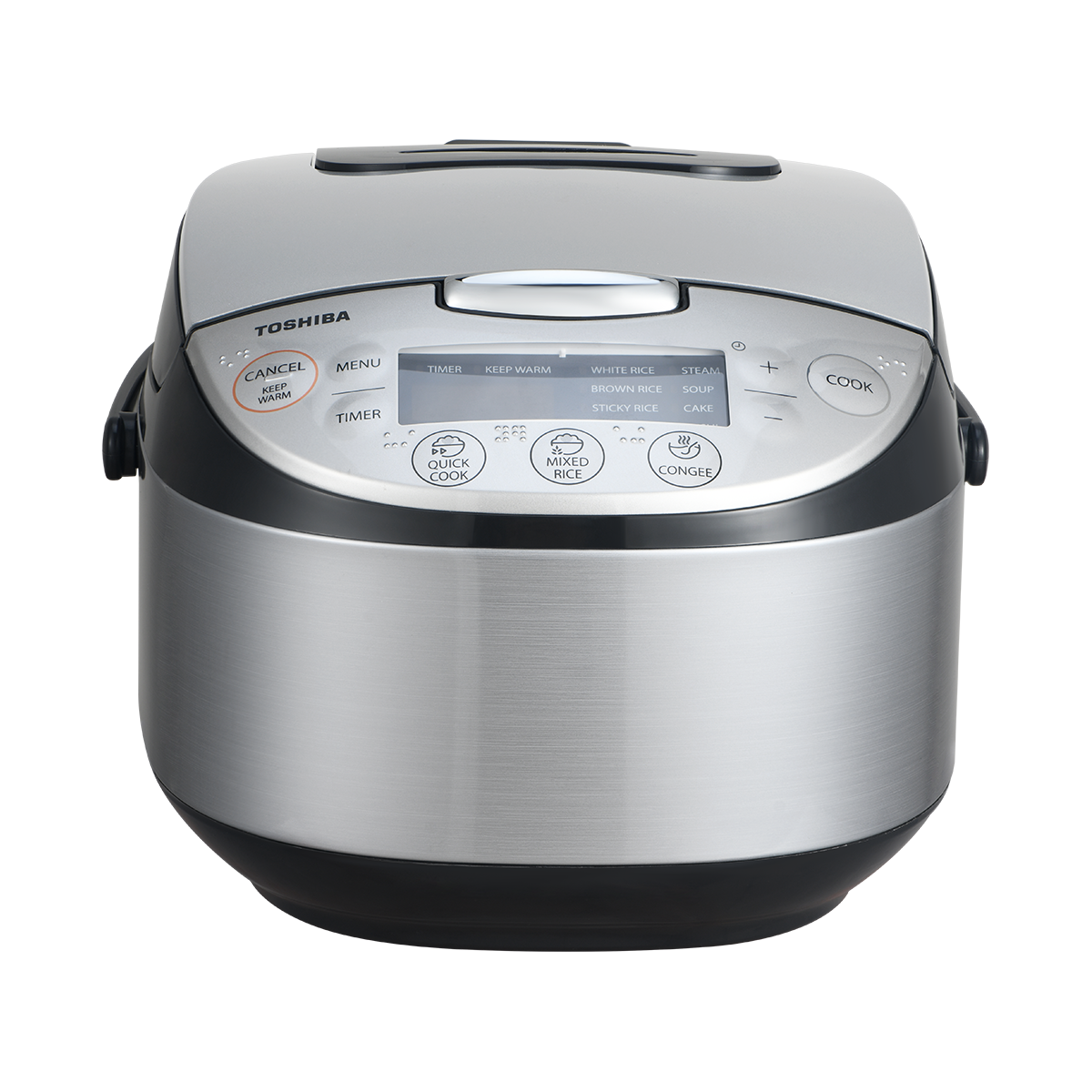Toshiba 1.0L Digital Rice Cooker RC-10DR1TMY(S) Toshiba 1.0L Digital Rice Cooker RC-10DR1TMY(S)