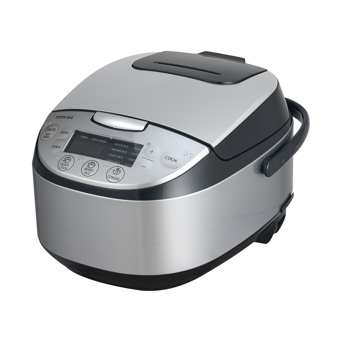Toshiba 1.0L Digital Rice Cooker RC-10DR1TMY(S) Toshiba 1.0L Digital Rice Cooker RC-10DR1TMY(S)