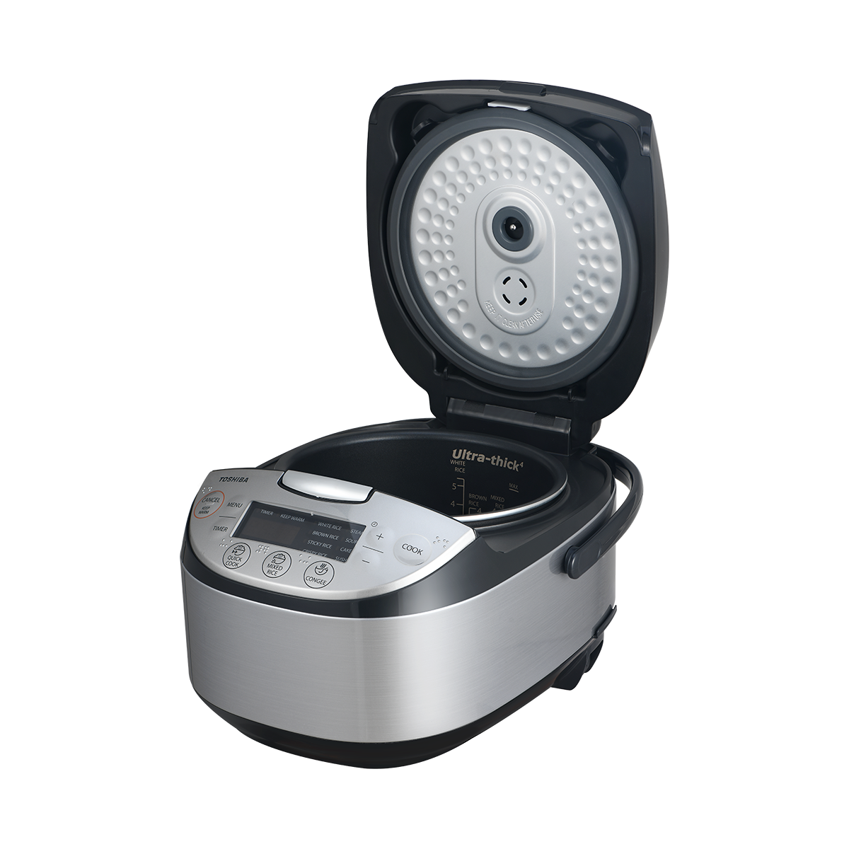 Toshiba 1.0L Digital Rice Cooker RC-10DR1TMY(S) Toshiba 1.0L Digital Rice Cooker RC-10DR1TMY(S)