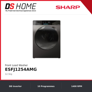 SHARP ESFJ1254AMG 12.5kg Pro-flex 1.5 Front Load Washer
