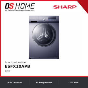 SHARP ESFX10APB 10kg Inverter Front Load Washing Machine