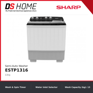 SHARP ESTP1316 13kg Semi-Auto Washing Machine