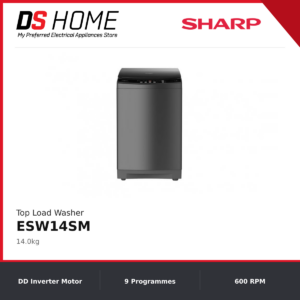 SHARP ESW14SM 14kg Fully Auto Inverter Washing Machine