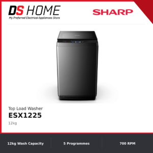 SHARP ESX1225 12kg Full Auto Washing Machine