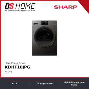 SHARP KDHT10JPG Heat Pump Dryer