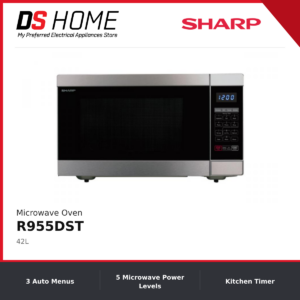 SHARP R955DST 42L Microwave Oven with Grill and Convection