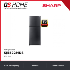 SHARP SJ5522MDS 502L Mega Freezer Refrigerator