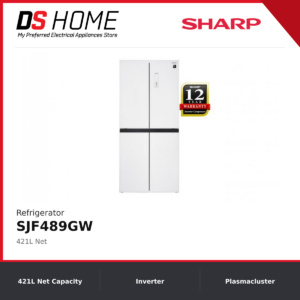 SHARP SJF489GW 480L Avance Refrigerator