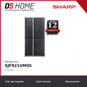 SHARP SJF921VMSS 750L Avance Refrigerator