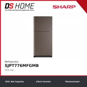 SHARP SJPT776MFGMB 670L Matelia 2-Door Refrigerator