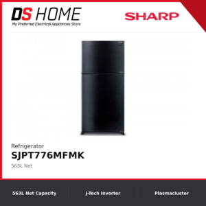 SHARP SJPT776MFMK 670L Matelia Lite 2-Door Refrigerator