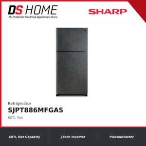 SHARP SJPT886MFGAS 720L Matelia 2-Door Refrigerator