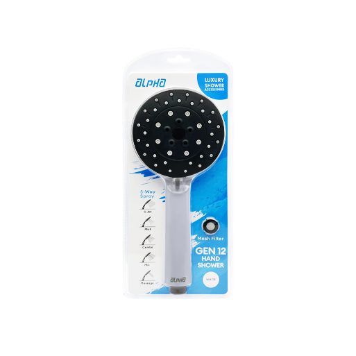 Shower20head20G1220White20front.png Gen 12 Hand Shower White official product photograph