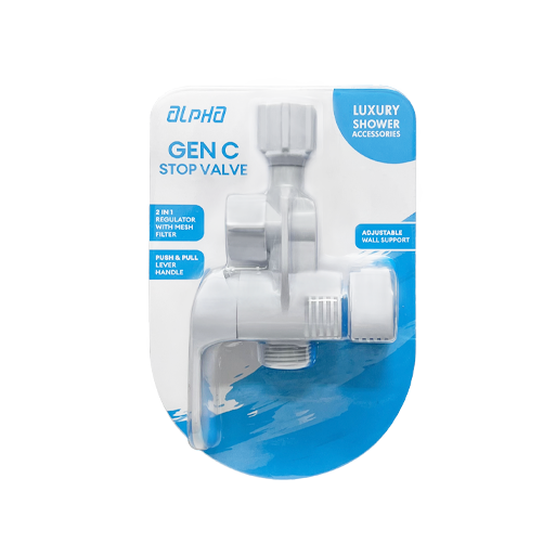 Stop20Valve20White.png Gen C Stop Valve White official product photograph