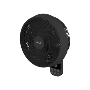 MOTTO WALL FAN WF B32 Matt Black official product photograph